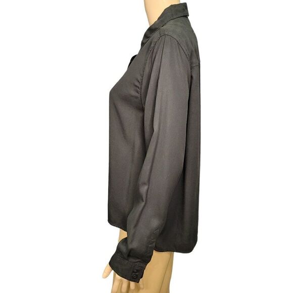 BeachLunchLounge Collection Women's Button Down Shirt (Size L) - Picture 3 of 6
